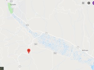 Sumpter Dredge Tailing Map